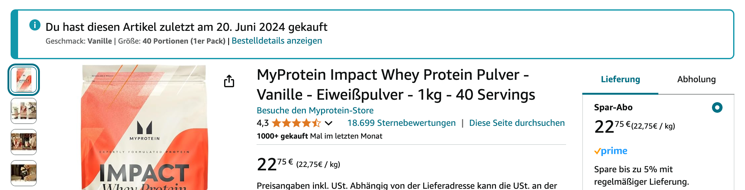 Impact Whey Proof